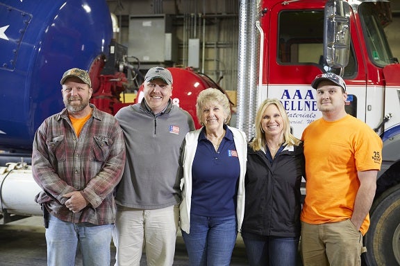 Mack Trucks featured AAA Zoellner Materials, Inc