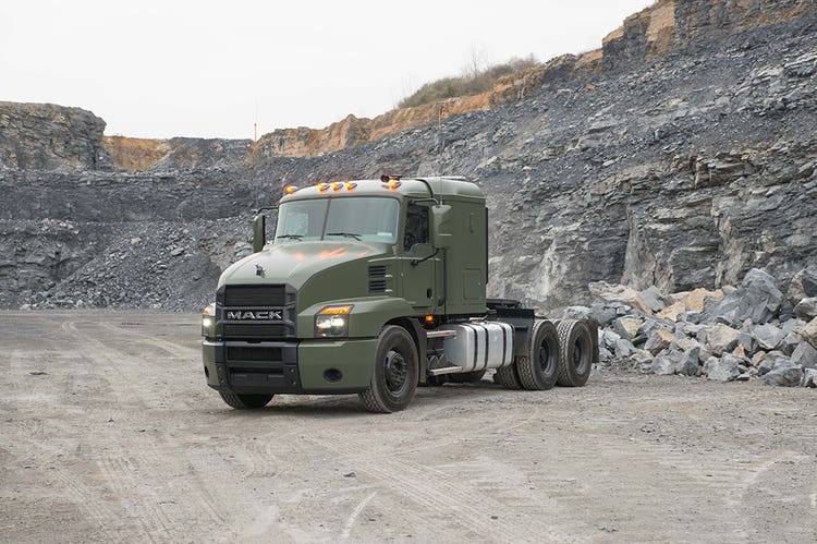 Mack Defense Line Haul Truck