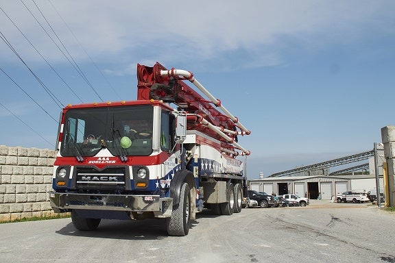 Mack Trucks featured AAA Zoellner Materials, Inc