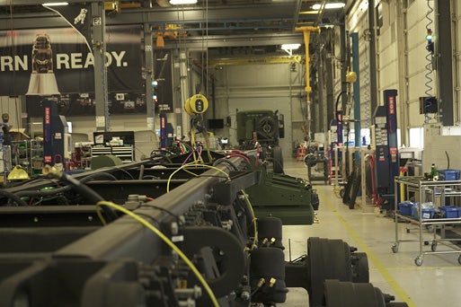 Mack Defense HDT production line
