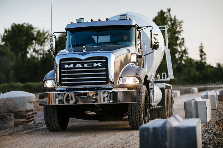 Mack Granite mixer