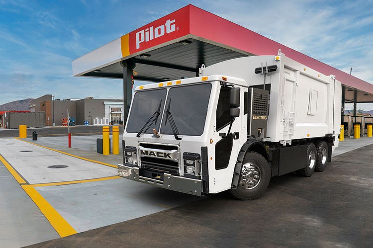 Charging Infrastructure Partnership with Pilot Company to Support Mack Electric Vehicle Growth