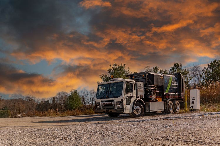 Casella Waste Systems, Inc., today introduced its Mack® LR Electric model