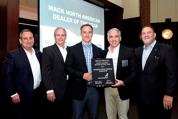 McMahon Truck Centers is Mack Dealer of the Year