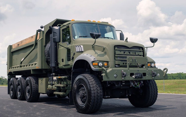 Mack-Defense-M917A3-Heavy-Dump-Truck-at-AUSA