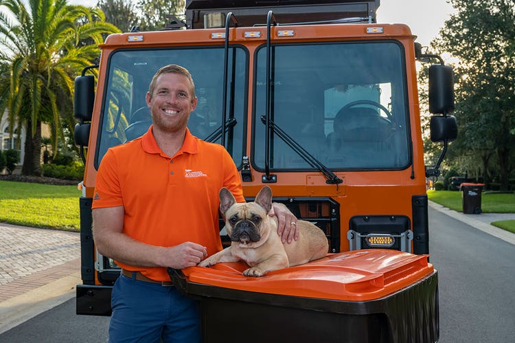 John Paglia III and Mack - Florida Environmental portrait
