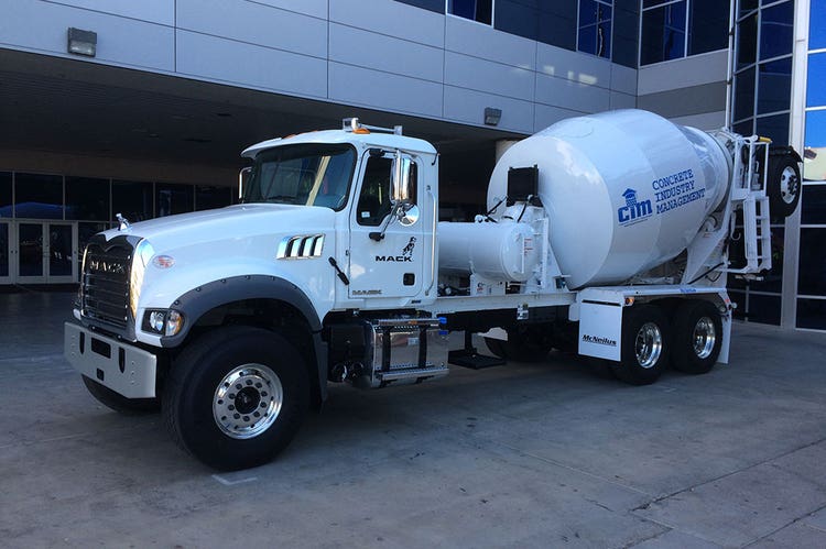Mack Trucks Donates Granite Model to CIM