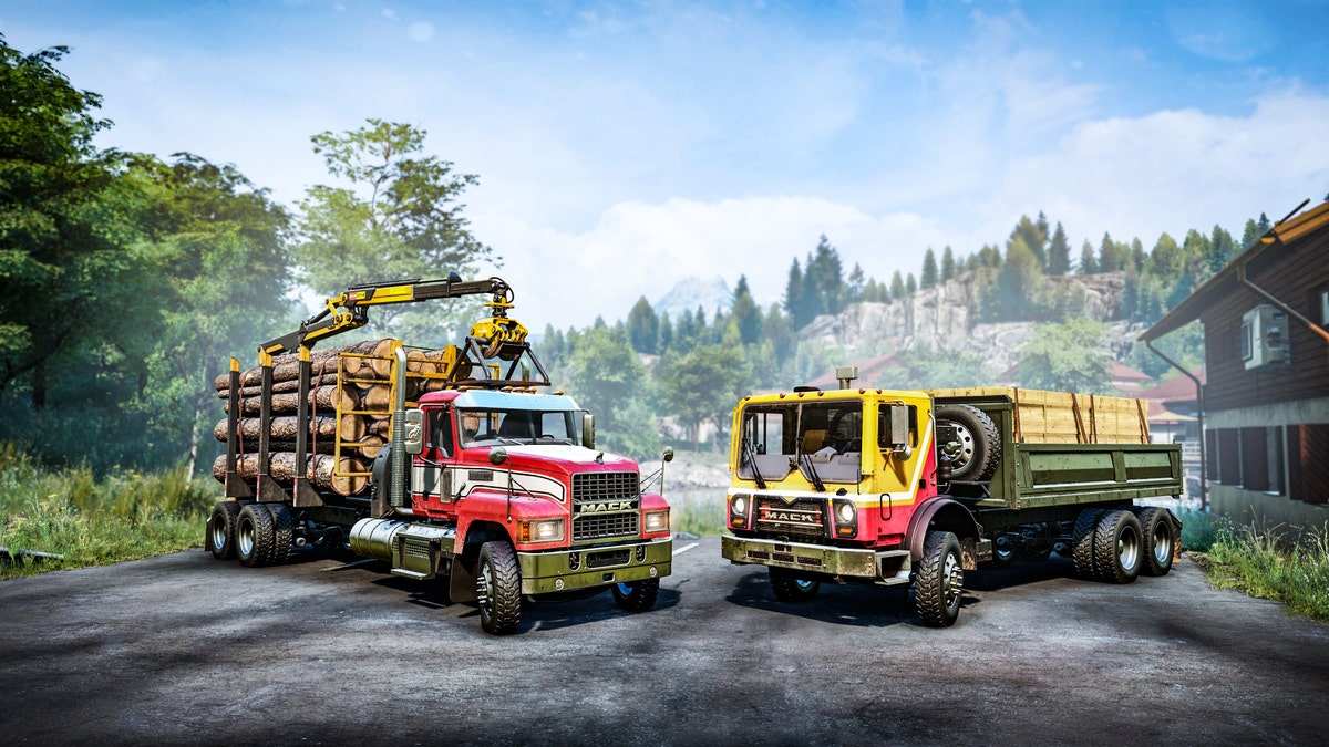 MACK TRUCKS マックトラックス パーカー テンダーロイン Mack Trucks Expands Digital Presence with New SnowRunner Game Content