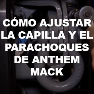 Cómo ajustar la capilla y el parachoques de Anthem Mack