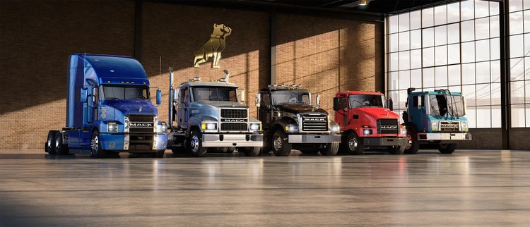 Story on the Mack virtual truck builder