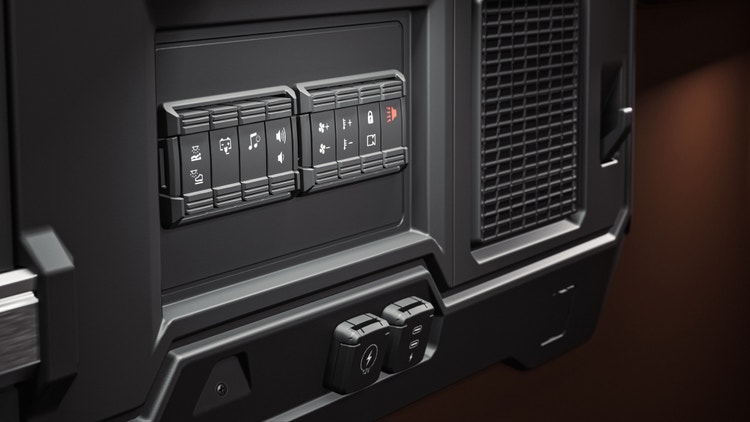 Sleeper control panel