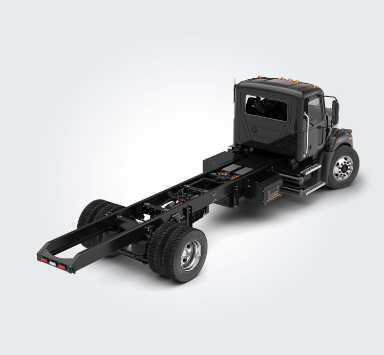 Mack MD truck is an all-electric drivetrain