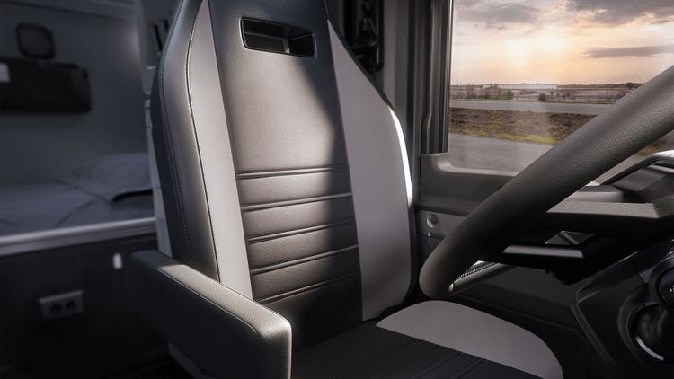 Closeup of premium seat