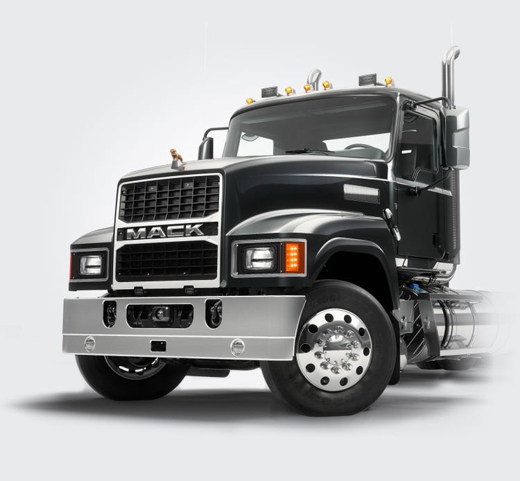 Mack Pinnacle trucks have a lightweight chassis